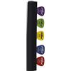 Rayzm Supporto per microfono con supporto per plettri per chitarra con 5 plettri, Supporto per plettri in gomma da 18 cm per microfono per chitarra acustica/elettrica/basso