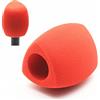 Saidbuds Ampia copertura in schiuma per microfono parabrezza parabrezza per microfono portatile per microfoni per interviste TV