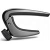 WINGO Capotasto per Chitarra, Pro Capotasto con Regolazione Micrometrica della Tensioneo Per Chitarra Acustica Elettrica Bass Ukulele -Nero