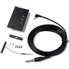 Alnicov Violino elettrico Silent EQ-Pickup Piezo con set di cavi per cuffie e foro per spina
