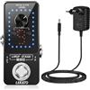 LEKATO 9 looper chitarra con alimentatore per chitarra Looper 40 minuti Registrazione Looper Accordatore integrato Overdub Pedale effetto Looper elettronico per basso elettrico
