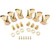 Alnicov 6PCS 3L 3R Chitarra String Tuning Pioli Sigillati Testa Macchina Accordatori Kit Rapporto di 1:18 per Gibson Les Paul Chitarre Acustiche Elettriche