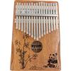 Rayzm Kalimba/Thumb Piano/Finger Piano con accessori, strumento portatile Marimba finger a 17 tasti per amanti della musica/principianti (mogano massello)