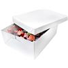 PME Scatola per Cupcake Extra Profonda per 24 Torte, Cartone, Bianco, 43 x 31 x 14 cm
