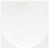 andiamo Cuscino per sedia, 100% poliestere, bianco, rotondo, 40 cm