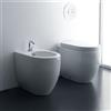 KERASAN Sanitari filo muro Kerasan Flo 52 vaso Norim bidet coprivaso avvolgente