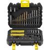 STANLEY Accessori per Elettroutensili Set 50 Punte/Inserti per Forare e Avvitare STA88546-XJ Stanley