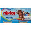 Nipiol Nipol Omogeneizzato Manzo 2x80g 4Mesi+