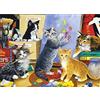 AveJoys Puzzle 1000 Pezzi, Gatti di Pittura, 70 x 50 cm, Puzzle da 1000 Pezzi per Adulti, Collezione Fantasy Educativo Puzzle Gatti, Quadri Jigsaw Puzzle per Adulti e Bambini - Stampa di Alta Qualità