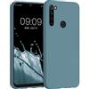 kwmobile Custodia Compatibile con Xiaomi Redmi Note 8T Cover - Back Case per Smartphone in Silicone TPU - Protezione Gommata - artic night