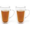 Bredemeijer Bicchiere da caffè e tè in vetro rivestito, 320ml, set di 2