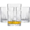 SCHOTT ZWIESEL Bicchieri da whisky Stage (set di 4), tumbler dritto per whisky con rilievo, bicchieri di cristallo lavabili in lavastoviglie (art. 121879)