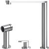 BARAZZA miscelatore rubinetto con doccino estraibile 1RUBMBFRK B-FREE - 1RUBMBFRK