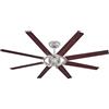 Westinghouse Lighting 7217340 Ventilatore da soffitto per Interni Stoneford da 178 in Nichel Lucido, con Motore CC e Telecomando Incluso 35 W