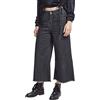 Urban Classics Ladies Denim Culotte Pantaloni, Nero (Black Washed 00709), W27 (Taglia Produttore: Small) Donna