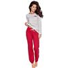 Selente Moonline - Pigiama da donna moderno e comodo/Shorty, in morbido cotone, vari modelli, S