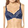 Triumph Amourette Charm W Reggiseno Con Ferretto Senza Cucitura, Multicolore (Blue/Dark Combination M008), 85E
