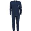 Navigare Pigiama uomo Navigare con taschino 14280B - Taglie forti S140 60 AVION