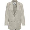 ONLY CARO L/S LINEN BLEND OVS BLAZER TLR Donna