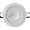 HUBER Motion 66HF Sensore di movimento a 360° - Tecnologia radar - Uso interno - Facile regolazione - Montaggio a incasso - Tecnologia LED a 3 fili