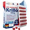 Forte Vital ForteVital® Olio di Krill 500mg Premium con Omega 3 - EPA & DHA - 100% naturale - con 21 mg di astaxantina per 100g