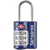 Samsonite Lucchetto a tripla combinazione e TSA Samsonite Indingo Blue 61596 1439
