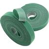 YEJAHY 2 Rotoli di Fascette per Piante da Giardino, riutilizzabili in Nylon, per Piante da Giardino, pomodori, Fiori o Verdure in Letti rialzati, 10 mm x 10 m, Verde