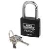 BURG-WÄCHTER Lucchetto a Cilindro 775 40 Friend 35 Black, Alluminio, Nero