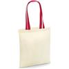 Westford Mill Borse shopping in cotone Bag for Life 38x42 cm personalizzate o neutre