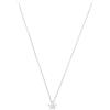 amor Collana con Ciondolo Collana da Donna in Argento 925, con zirconi sintetici, 42+3 cm, Argento, Fornita in confezione regalo per gioielli