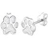 Elli Orecchini Donna Motif Zampa Animale Giocoso Argento Sterling 925