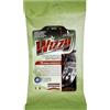 Arexons Wizzy, 15 panni imbibiti monouso, salviettine pulisci plastica ideali per auto, panni pulisciplastica effetto satinato, protezione delle superfici, speciali per interni auto