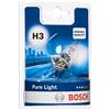 Bosch Automotive Bosch H3 Pure Light lampadina faro, 12 V 55 W PK22s, lampadina x1