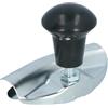 CARPOINT 2512701 Pomello volante nero cromo