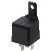 HELLA 4RD 007 794-031 Relè, Corrente di lavoro, 12V, 5a... poli, Schema elettrico W2, Spina B1, Apritoio/Contatto di chiusura/Contatto di commutazione, Colore nero, con supporto