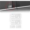 4R Quattroerre.it 6220 Adesivi Allarme GPS Veicolo Controllato