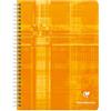 Clairefontaine 8722C - quaderno spirale 17x22 cm 100 p quad. piccoli 90g