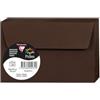 Clairefontaine 5231C - Pacco da 20 Buste autoadesive - Formato 9x14cm - 120g/m² - Colore Cacao -Inviti Eventi e Corrispondenza - Gamma Pollen - Carta Premium Liscia