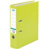 Elba Rado Top, raccoglitore a 2 anelli, con leva, formato foglio, dorso 80 mm, rivestimento esterno in plastica, colore lime verde