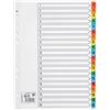 5 Star-Divisori da 230 micron, con in carta Mylar trasparente, in formato A4, colore: bianco