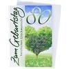 Perleberg Biglietto di auguri per 80° compleanno Basic Classic - Cuore albero - 11,6 x 16,6 cm