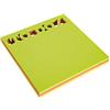 APLI 18338 - Foglietti adesivi fustellati TO DO 75 x 75 mm blocco da 75 fogli 3 colori assortiti fluorescenti