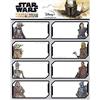 Grupo Erik: Etichette Adesive The Mandalorian - Colorate 8x4cm per Personalizzare Regali, Quaderni, Cancelleria e Libri Scolastici