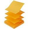 D.RECT | Foglietti Adesivi | Sticky Notes | Zig-Zag | 76 X 76 mm | 100 Fogli | Arancione
