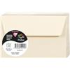 Clairefontaine 5441C - Pacco da 20 Buste autoadesive - Formato 9x14cm - 120g/m² - Colore Avorio -Inviti Eventi e Corrispondenza - Gamma Pollen - Carta Premium Liscia