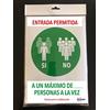 Avery Spagna AV_KITCOVID6_ES Segnalazione Coronavirus COVID19 - Ingresso permesso, 2 fogli A4