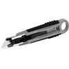 Westcott E-84026 00 Cutter Professional, corpo in plastica, impugnatura Softgrip, larghezza lame 18 mm, grigio/nero