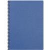 Clairefontaine 781424C collezione Age Bag Quaderno a spirale blu - A4 21x29,7 cm - 100 pagine a quadretti piccoli - Carta Bianca 90 g - Copertina in carta Lustrée a grana grossa effetto cuoio