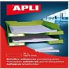 APLI 2613 - Tasche adesive per etichette 46 x 75 mm 6 u.
