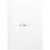 RHODIA 119181C - Taccuino a punto metallico White - A5 14,8X21cm - Quadretti piccoli - 96 pag. - Carta Clairefontaine Bianca 80g/m² -COPERTINA in carta trattata morbida, resistente e impermeabile - Classic
